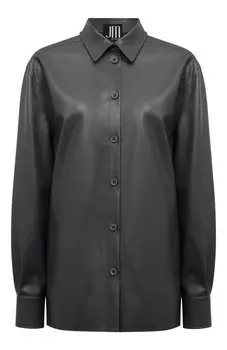 Рубашка из экокожи JM Studio