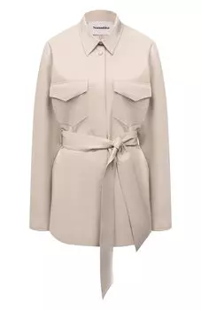 Рубашка из экокожи Nanushka