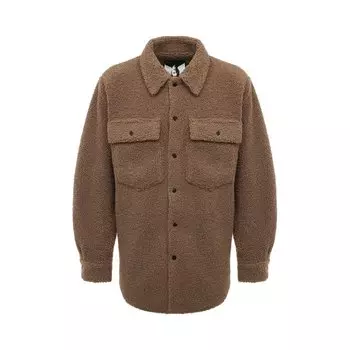 Рубашка из экомеха D.Simachev