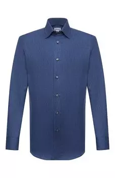 Рубашка из хлопка и кашемира Brioni