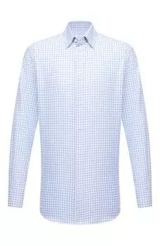 Рубашка из хлопка и кашемира Brioni