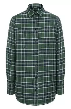 Рубашка из хлопка и кашемира Kiton