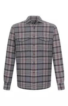 Рубашка из хлопка и кашемира MVST