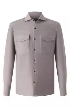 Рубашка из хлопка и кашемира MVST