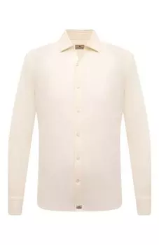 Рубашка из хлопка и кашемира Sonrisa