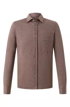 Рубашка из хлопка и кашемира Stefano Ricci