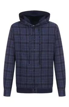 Рубашка из хлопка и кашемира Zilli