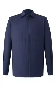 Рубашка из хлопка и кашемира Zilli