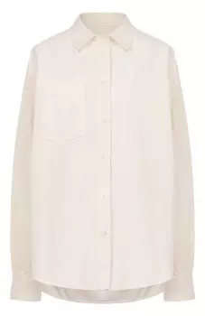 Рубашка из хлопка и льна 7 For All Mankind