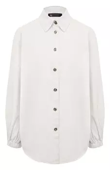 Рубашка из хлопка и льна Colombo