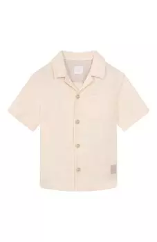 Рубашка из хлопка и льна Eleventy