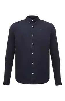 Рубашка из хлопка и льна La Martina