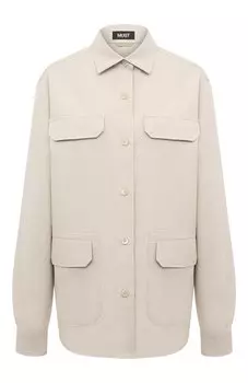 Рубашка из хлопка и льна MVST