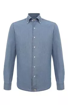 Рубашка из хлопка и льна Sonrisa