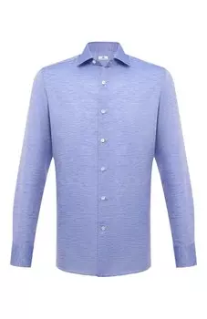 Рубашка из хлопка и льна Sonrisa