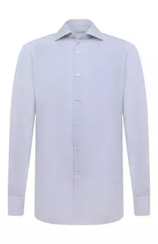 Рубашка из хлопка и льна Stefano Ricci