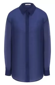 Рубашка из хлопка и шелка 12 STOREEZ