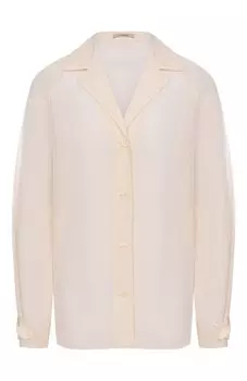 Рубашка из хлопка и шелка 12 STOREEZ