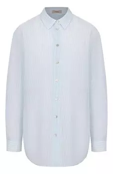 Рубашка из хлопка и шелка 12 STOREEZ