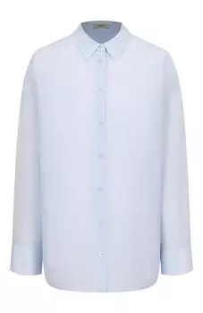 Рубашка из хлопка и шелка 12 STOREEZ