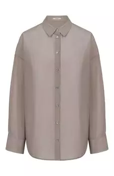 Рубашка из хлопка и шелка 12 STOREEZ