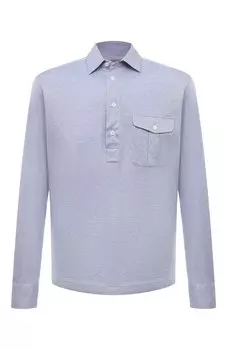 Рубашка из хлопка и шелка Corneliani