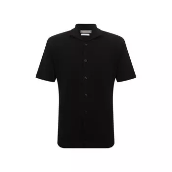 Рубашка из хлопка и шелка Daniele Fiesoli