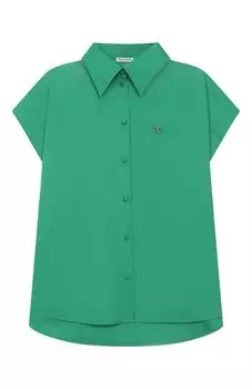 Рубашка из хлопка и шелка Dolce & Gabbana