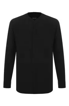 Рубашка из хлопка и шелка Giorgio Armani