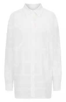 Рубашка из хлопка и шелка TOTEME