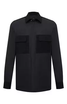 Рубашка из хлопка и шелка Zilli