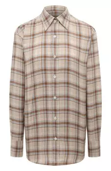 Рубашка из хлопка и шерсти Academia