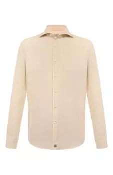 Рубашка из хлопка и шерсти Sonrisa