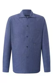 Рубашка из хлопка и шерсти Stefano Ricci