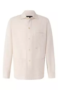 Рубашка из хлопка и шерсти Stefano Ricci