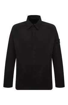 Рубашка из хлопка и шерсти Stone Island