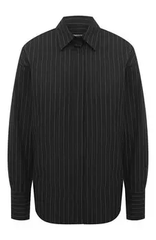 Рубашка из хлопка и вискозы Borne Bourgeois