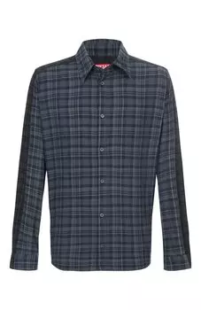 Рубашка из хлопка и вискозы Diesel