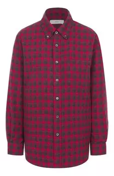 Рубашка из хлопка и вискозы Dunst