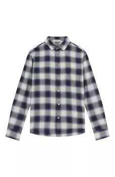 Рубашка из хлопка и вискозы Golden Goose Deluxe Brand