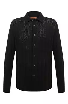 Рубашка из хлопка и вискозы Missoni