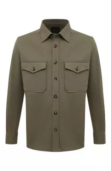 Рубашка из хлопка и вискозы Windsor