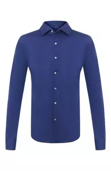 Рубашка из кашемира и шелка Loro Piana