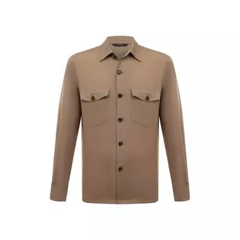 Рубашка из кашемира и шерсти Colombo