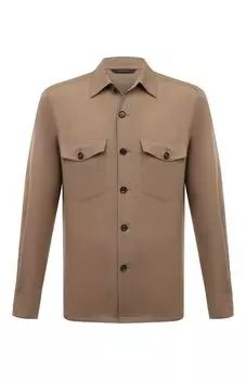 Рубашка из кашемира и шерсти Colombo