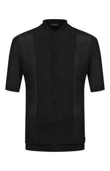 Рубашка из шелка и хлопка Stefano Ricci