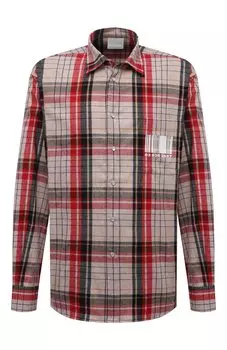 Рубашка из шерсти и хлопка VTMNTS