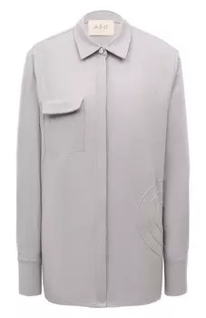 Рубашка из шерсти и кашемира AND the brand