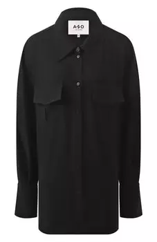 Рубашка из шерсти и кашемира AND the brand