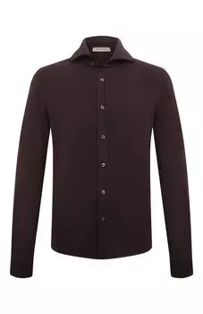 Рубашка из шерсти и кашемира Fioroni